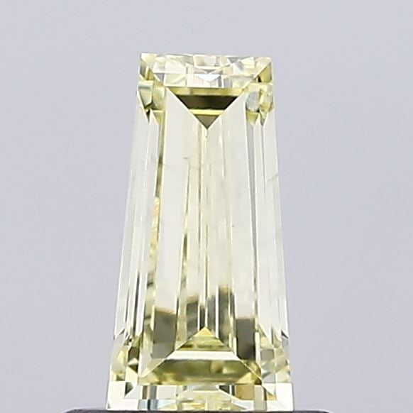 Loose Diamond - BAGUETTE 0.63ct Fancy Intense Yellow VVS2: Loose Diamond - BAGUETTE 0.63ct Fancy Intense Yellow VVS2 Source: This is a real non-mined Diamond that has been grown in a lab Shape: BAGUETTE Carats: 0.63 Color: Fancy Intense Yellow Certification: 