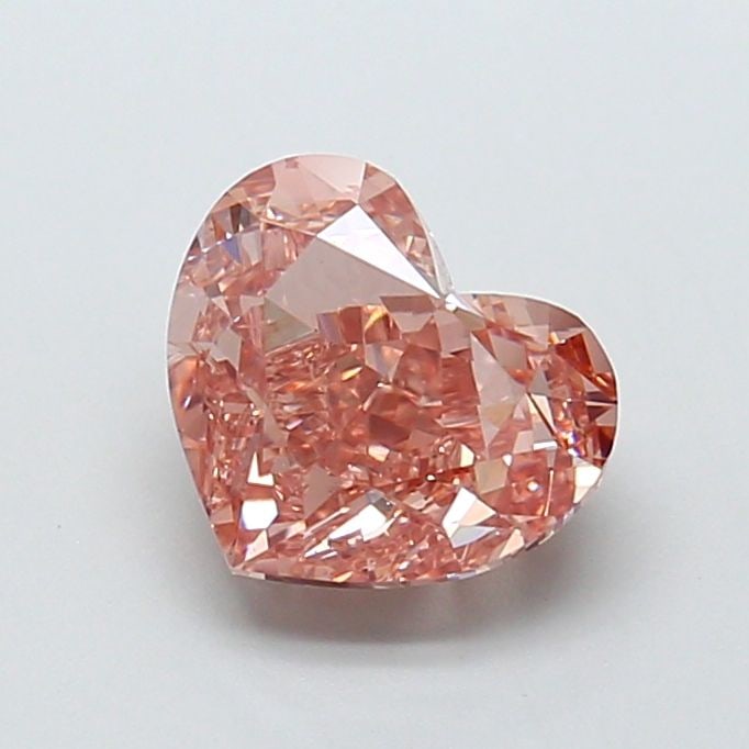 Loose Diamond - HEART 2.53ct Fancy Intense Brown Pink VS1: Loose Diamond - HEART 2.53ct Fancy Intense Brown Pink VS1 Source: This is a real non-mined Diamond that has been grown in a lab Shape: HEART Carats: 2.53 Color: Fancy Intense Brown Pink Certification: