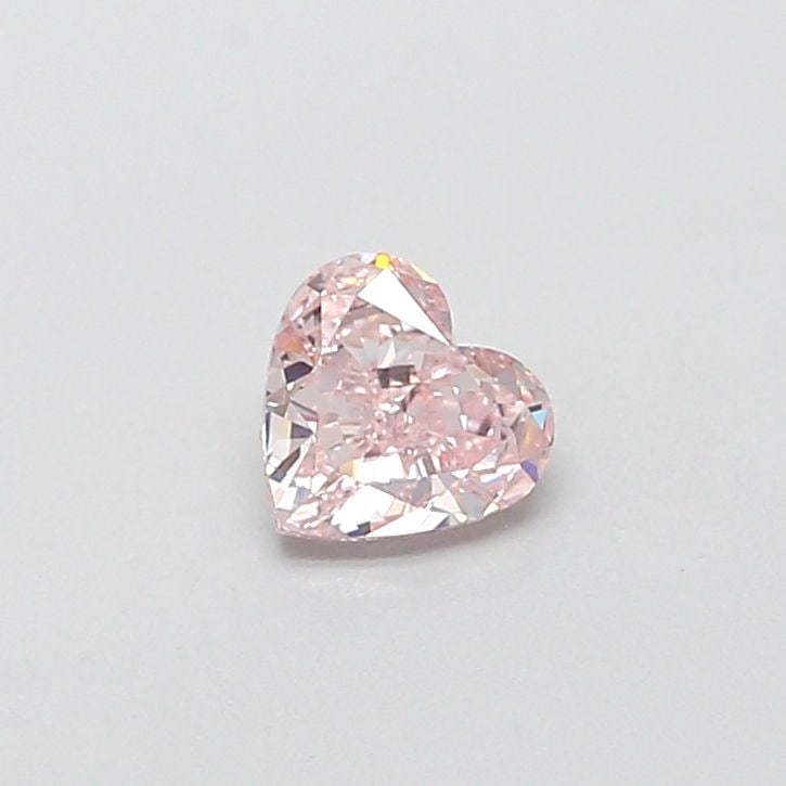 Loose Diamond - HEART 0.51ct Fancy Pink VS1: Loose Diamond - HEART 0.51ct Fancy Pink VS1 Source: This is a real non-mined Diamond that has been grown in a lab Shape: HEART Carats: 0.51 Color: Fancy Pink Certification: IGI Video: