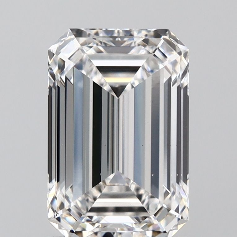 Loose Diamond - EMERALD 1.52ct E VS2: Loose Diamond - EMERALD 1.52ct E VS2 Source: This is a real non-mined Diamond that has been grown in a lab Shape: EMERALD Carats: 1.52 Color: E Clarity: VS2 Certification: GIA Video: