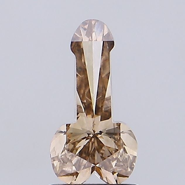 Loose Diamond - OTHER 1.23ct Fancy Brown VS1: Loose Diamond - OTHER 1.23ct Fancy Brown VS1 Source: This is a real non-mined Diamond that has been grown in a lab Shape: OTHER Carats: 1.23 Color: Fancy Brown Certification: NONE Video: