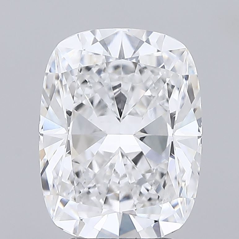 Loose Diamond - CUSHION BRILLIANT 3.85ct D VVS2: Loose Diamond - CUSHION BRILLIANT 3.85ct D VVS2 Source: This is a real non-mined Diamond that has been grown in a lab Shape: CUSHION BRILLIANT Carats: 3.85 Color: D Clarity: VVS2 Certification: GCAL V