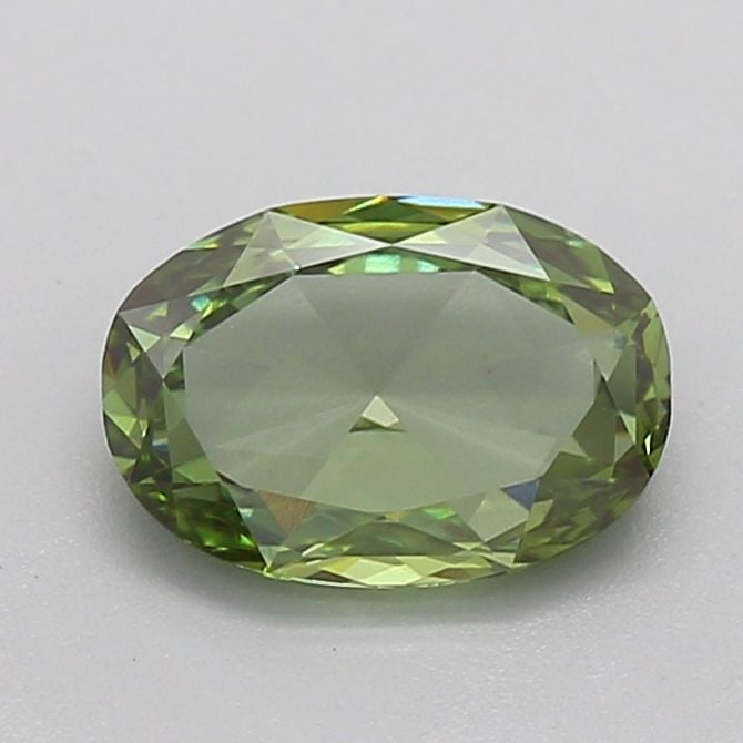 Loose Diamond - OVAL 1.05ct Fancy Intense Green VS1: Loose Diamond - OVAL 1.05ct Fancy Intense Green VS1 Source: This is a real non-mined Diamond that has been grown in a lab Shape: OVAL Carats: 1.05 Color: Fancy Intense Green Certification: IGI Video: