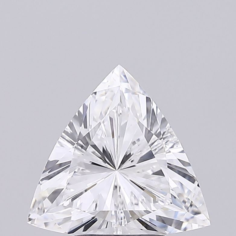 Loose Diamond - TRIANGULAR 2.53ct D VVS2: Loose Diamond - TRIANGULAR 2.53ct D VVS2 Source: This is a real non-mined Diamond that has been grown in a lab Shape: TRIANGULAR Carats: 2.53 Color: D Clarity: VVS2 Certification: IGI Video: