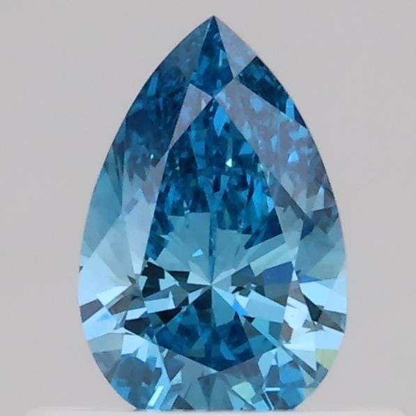 Loose Diamond - PEAR 0.41ct Fancy Vivid Blue VS2: Loose Diamond - PEAR 0.41ct Fancy Vivid Blue VS2 Source: This is a real non-mined Diamond that has been grown in a lab Shape: PEAR Carats: 0.41 Color: Fancy Vivid Blue Certification: IGI Video: Video
