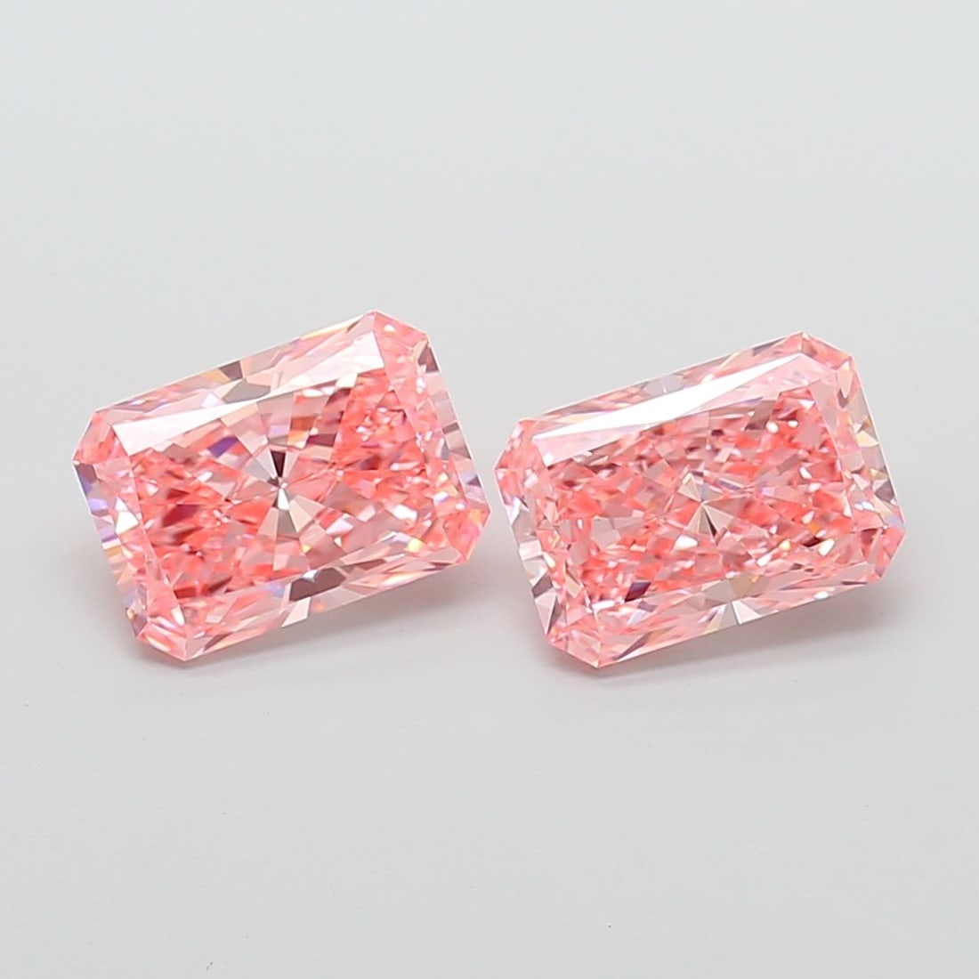 Loose Diamond - RADIANT 2.56ct Fancy Vivid Pink VVS2 (1 of 1)