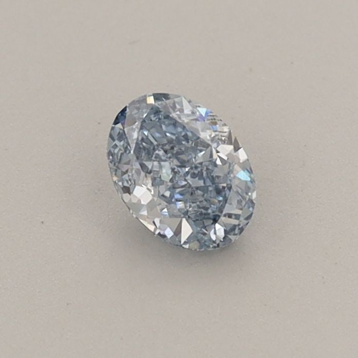 Loose Diamond - OVAL 0.33ct Fancy Intense Blue VVS1: Loose Diamond - OVAL 0.33ct Fancy Intense Blue VVS1 Source: This is a real non-mined Diamond that has been grown in a lab Shape: OVAL Carats: 0.33 Color: Fancy Intense Blue Certification: IGI Video: