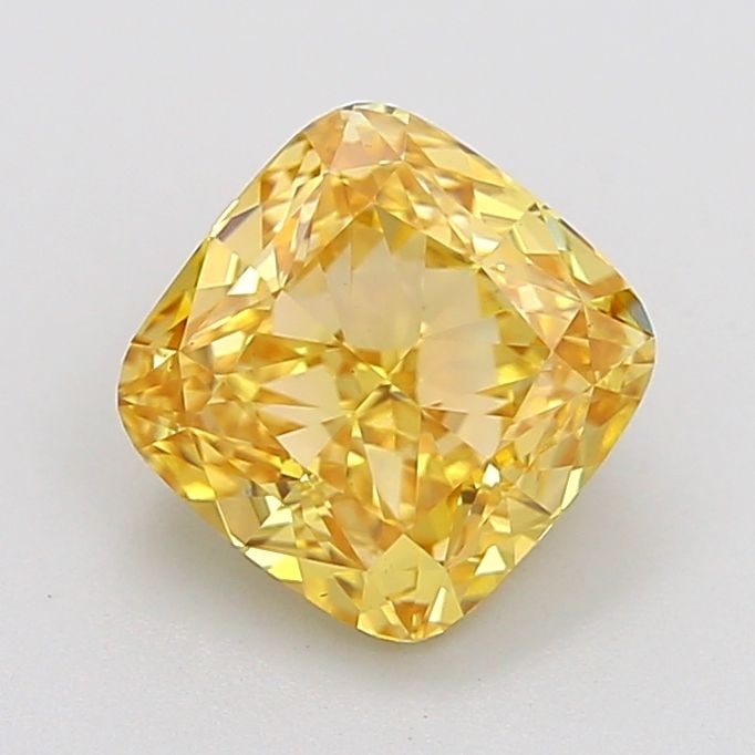 Loose Diamond - CUSHION MODIFIED 2.02ct Fancy Brownish Yellow VVS2: Loose Diamond - CUSHION MODIFIED 2.02ct Fancy Brownish Yellow VVS2 Source: This is a real non-mined Diamond that has been grown in a lab Shape: CUSHION MODIFIED Carats: 2.02 Color: Fancy Brownish Yell