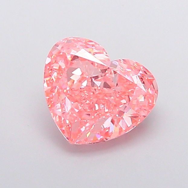 Loose Diamond - HEART 3.31ct Fancy Vivid Pink VVS2: Loose Diamond - HEART 3.31ct Fancy Vivid Pink VVS2 Source: This is a real non-mined Diamond that has been grown in a lab Shape: HEART Carats: 3.31 Color: Fancy Vivid Pink Certification: IGI Video: