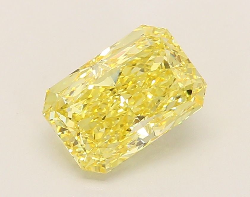 Loose Diamond - RADIANT 2.04ct Fancy Vivid Yellow VS1: Loose Diamond - RADIANT 2.04ct Fancy Vivid Yellow VS1 Source: This is a real non-mined Diamond that has been grown in a lab Shape: RADIANT Carats: 2.04 Color: Fancy Vivid Yellow Certification: IGI Vid