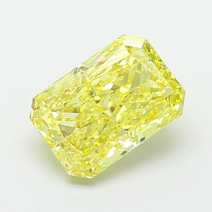 Loose Diamond - RADIANT 4.01ct Fancy Intense Yellow VS2: Loose Diamond - RADIANT 4.01ct Fancy Intense Yellow VS2 Source: This is a real non-mined Diamond that has been grown in a lab Shape: RADIANT Carats: 4.01 Color: Fancy Intense Yellow Certification: IGI