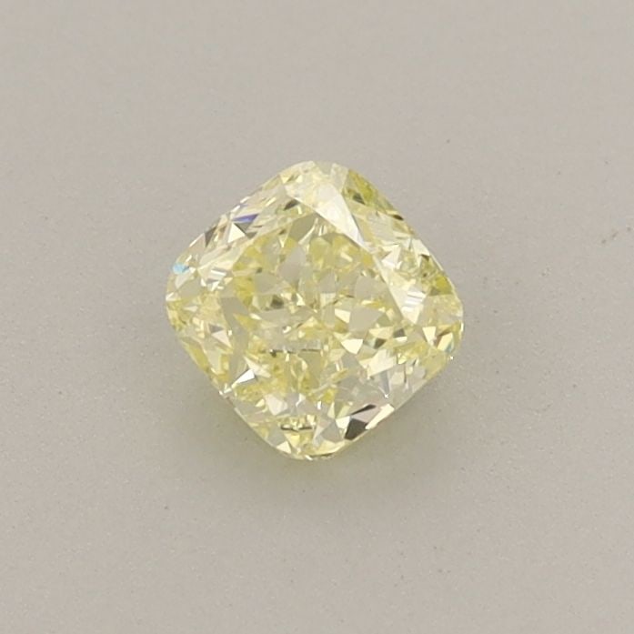 Loose Diamond - CUSHION MODIFIED 0.35ct Fancy Intense Yellow VS2: Loose Diamond - CUSHION MODIFIED 0.35ct Fancy Intense Yellow VS2 Source: This is a real non-mined Diamond that has been grown in a lab Shape: CUSHION MODIFIED Carats: 0.35 Color: Fancy Intense Yellow 