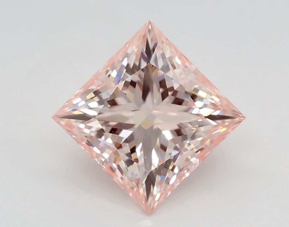 Loose Diamond - PRINCESS 1.34ct Fancy Intense Pink VS2: Loose Diamond - PRINCESS 1.34ct Fancy Intense Pink VS2 Source: This is a real non-mined Diamond that has been grown in a lab Shape: PRINCESS Carats: 1.34 Color: Fancy Intense Pink Certification: IGI V