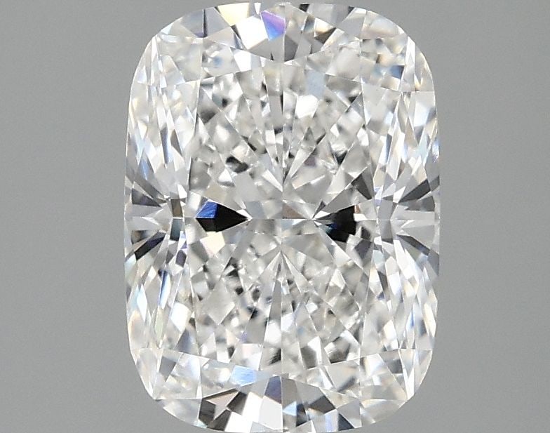 Loose Diamond - CUSHION MODIFIED 2.1ct E VVS2: Loose Diamond - CUSHION MODIFIED 2.1ct E VVS2 Source: This is a real non-mined Diamond that has been grown in a lab Shape: CUSHION MODIFIED Carats: 2.1 Color: E Clarity: VVS2 Certification: IGI