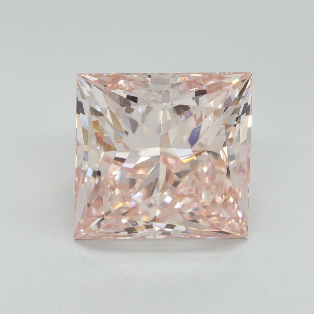 Loose Diamond - PRINCESS 7.56ct Fancy Intense Pink VS1: Loose Diamond - PRINCESS 7.56ct Fancy Intense Pink VS1 Source: This is a real non-mined Diamond that has been grown in a lab Shape: PRINCESS Carats: 7.56 Color: Fancy Intense Pink Certification: IGI V