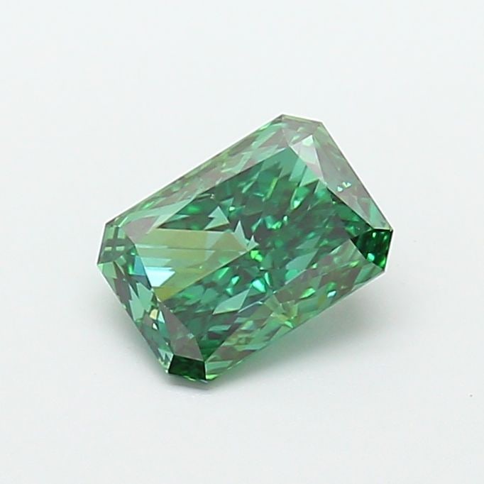 Loose Diamond - RADIANT 1.76ct Fancy Vivid Green VVS2 (1 of 1)