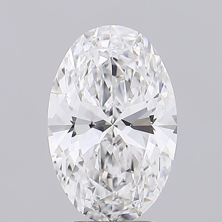 Loose Diamond - OVAL 2.54ct E VS1: Loose Diamond - OVAL 2.54ct E VS1 Source: This is a real non-mined Diamond that has been grown in a lab Shape: OVAL Carats: 2.54 Color: E Clarity: VS1 Certification: IGI Video: