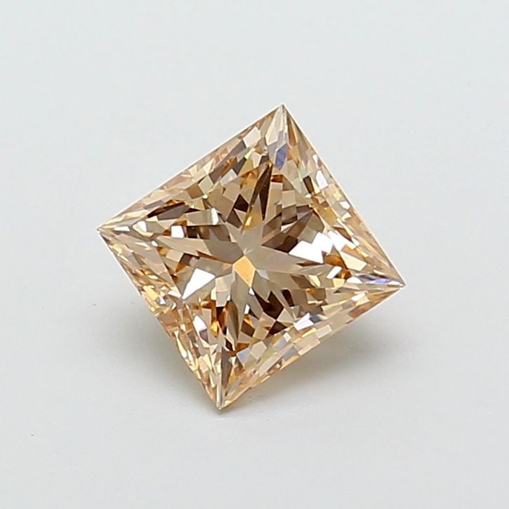 Loose Diamond - PRINCESS 2.0ct Very Light Brown VVS2: Loose Diamond - PRINCESS 2.0ct Very Light Brown VVS2 Source: This is a real non-mined Diamond that has been grown in a lab Shape: PRINCESS Carats: 2.0 Color: Very Light Brown Certification: IGI