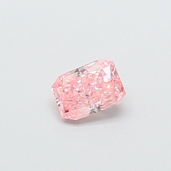 Loose Diamond - RADIANT 0.25ct Fancy Vivid Pink VS1: Loose Diamond - RADIANT 0.25ct Fancy Vivid Pink VS1 Source: This is a real non-mined Diamond that has been grown in a lab Shape: RADIANT Carats: 0.25 Color: Fancy Vivid Pink Certification: IGI Video:
