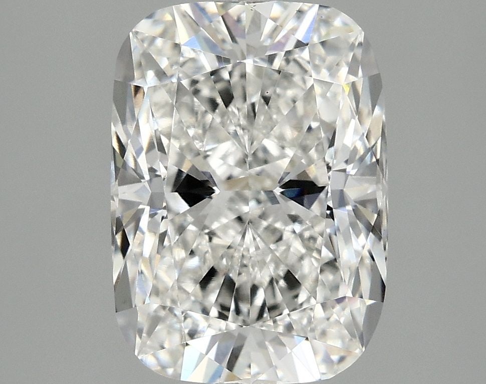 Loose Diamond - CUSHION MODIFIED 2.51ct F VS1: Loose Diamond - CUSHION MODIFIED 2.51ct F VS1 Source: This is a real non-mined Diamond that has been grown in a lab Shape: CUSHION MODIFIED Carats: 2.51 Color: F Clarity: VS1 Certification: IGI Video: