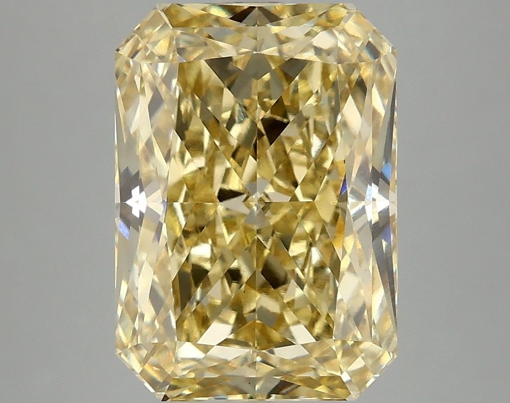 Loose Diamond - RADIANT 5.03ct Fancy Vivid Yellow VS1 (1 of 1)