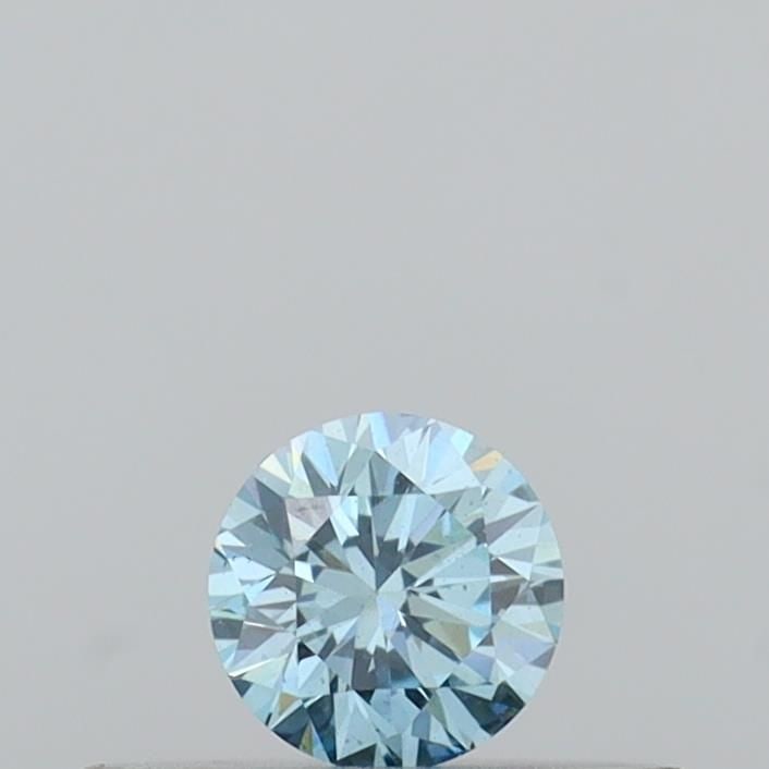 Loose Diamond - ROUND 0.17ct Fancy Vivid Blue VS1: Loose Diamond - ROUND 0.17ct Fancy Vivid Blue VS1 Source: This is a real non-mined Diamond that has been grown in a lab Shape: ROUND Carats: 0.17 Color: Fancy Vivid Blue Certification: IGI Video: