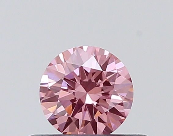 Loose Diamond - ROUND 0.32ct Fancy Dark Reddish Red VS1: Loose Diamond - ROUND 0.32ct Fancy Dark Reddish Red VS1 Source: This is a real non-mined Diamond that has been grown in a lab Shape: ROUND Carats: 0.32 Color: Fancy Dark Reddish Red Certification: