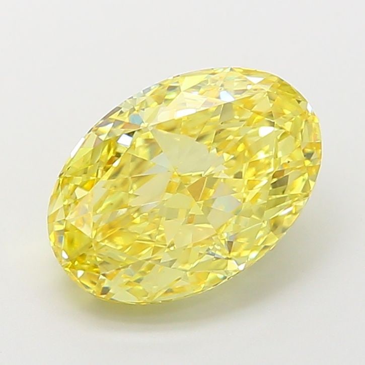 Loose Diamond - OVAL 4.03ct Fancy Intense Yellow VS2: Loose Diamond - OVAL 4.03ct Fancy Intense Yellow VS2 Source: This is a real non-mined Diamond that has been grown in a lab Shape: OVAL Carats: 4.03 Color: Fancy Intense Yellow Certification: IGI