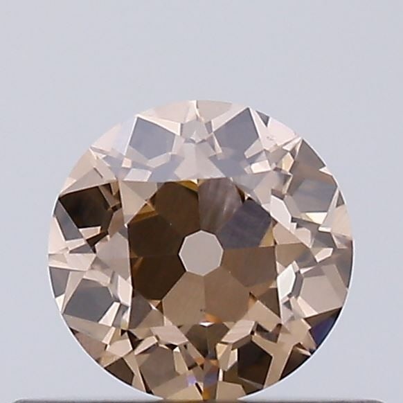 Loose Diamond - OLD EUROPEAN CUT 0.37ct Fancy Light Brown VVS2: Loose Diamond - OLD EUROPEAN CUT 0.37ct Fancy Light Brown VVS2 Source: This is a real non-mined Diamond that has been grown in a lab Shape: OLD EUROPEAN CUT Carats: 0.37 Color: Fancy Light Brown Certi
