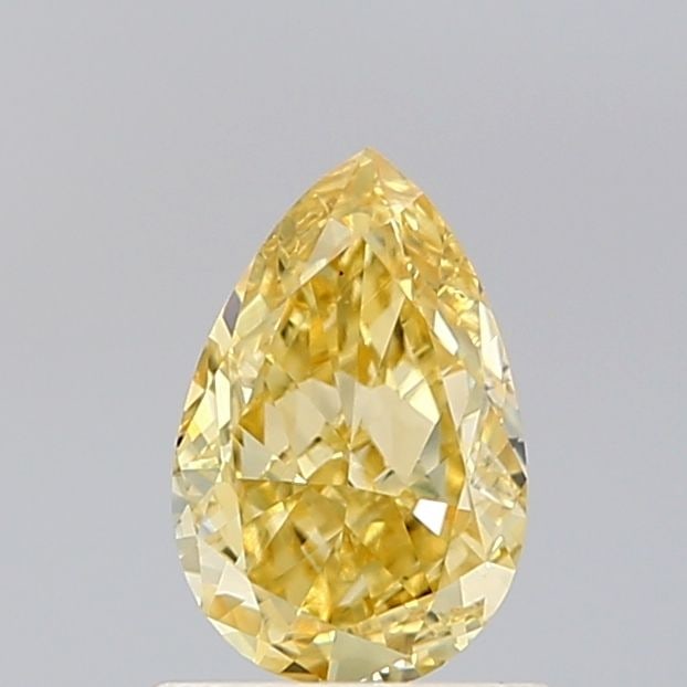 Loose Diamond - PEAR 0.81ct Fancy Vivid Yellow VS1: Loose Diamond - PEAR 0.81ct Fancy Vivid Yellow VS1 Source: This is a real non-mined Diamond that has been grown in a lab Shape: PEAR Carats: 0.81 Color: Fancy Vivid Yellow Certification: IGI Video: