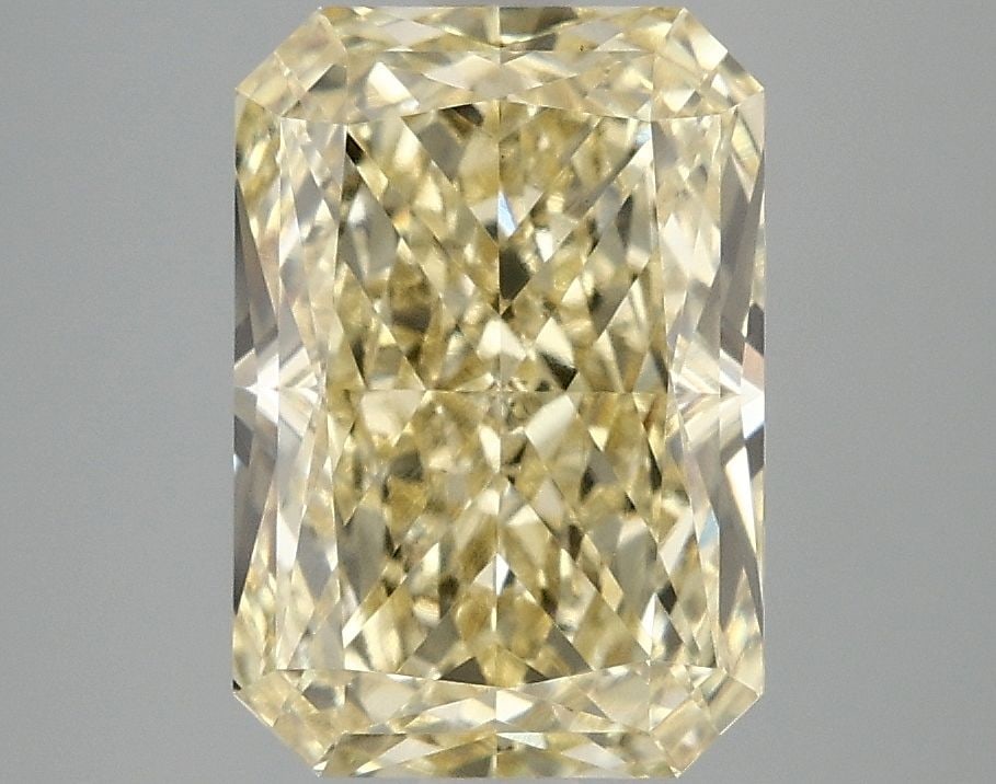 Loose Diamond - RADIANT 4.04ct Fancy Intense Yellow VVS2: Loose Diamond - RADIANT 4.04ct Fancy Intense Yellow VVS2 Source: This is a real non-mined Diamond that has been grown in a lab Shape: RADIANT Carats: 4.04 Color: Fancy Intense Yellow Certification: