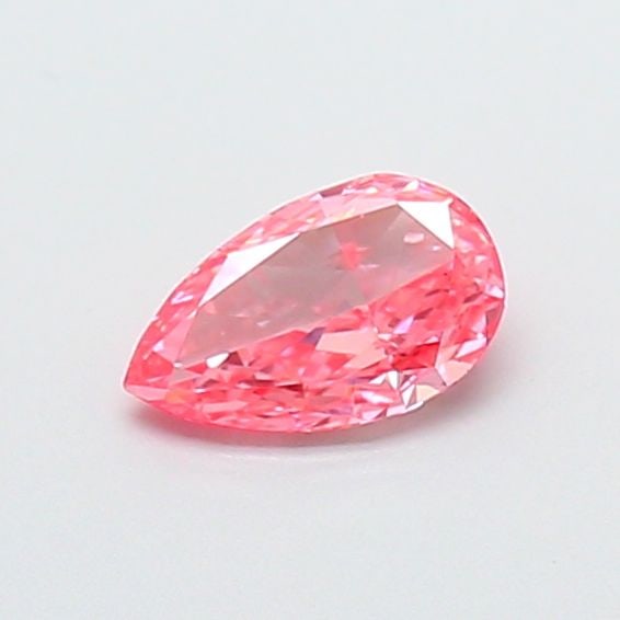 Loose Diamond - PEAR 0.43ct Fancy Vivid Pink VS1: Loose Diamond - PEAR 0.43ct Fancy Vivid Pink VS1 Source: This is a real non-mined Diamond that has been grown in a lab Shape: PEAR Carats: 0.43 Color: Fancy Vivid Pink Certification: NONE Video: