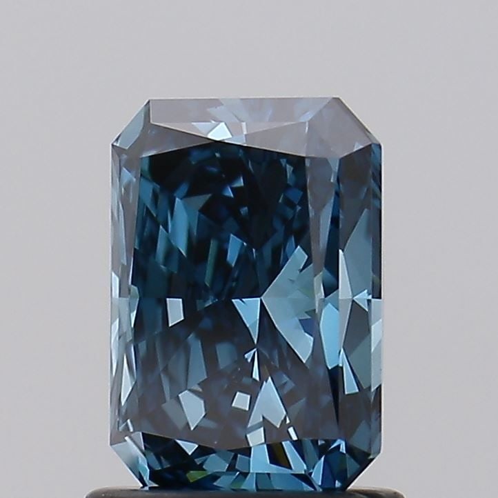 Loose Diamond - RADIANT 1.34ct Fancy Deep Blue VVS2: Loose Diamond - RADIANT 1.34ct Fancy Deep Blue VVS2 Source: This is a real non-mined Diamond that has been grown in a lab Shape: RADIANT Carats: 1.34 Color: Fancy Deep Blue Certification: IGI Video: