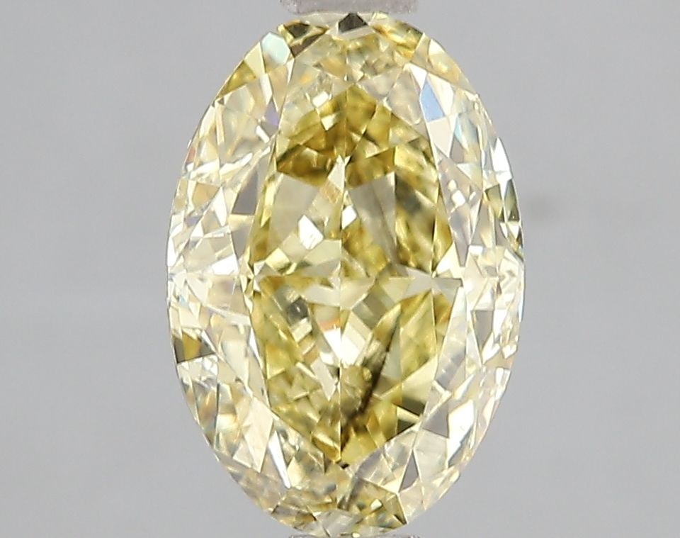 Loose Diamond - OVAL 2.54ct Fancy Intense Yellow SI1: Loose Diamond - OVAL 2.54ct Fancy Intense Yellow SI1 Source: This is a real non-mined Diamond that has been grown in a lab Shape: OVAL Carats: 2.54 Color: Fancy Intense Yellow Certification: IGI Video