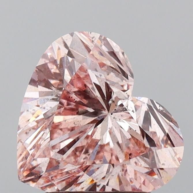 Loose Diamond - HEART 2.05ct Fancy Intense Pink SI2: Loose Diamond - HEART 2.05ct Fancy Intense Pink SI2 Source: This is a real non-mined Diamond that has been grown in a lab Shape: HEART Carats: 2.05 Color: Fancy Intense Pink Certification: IGI Video: