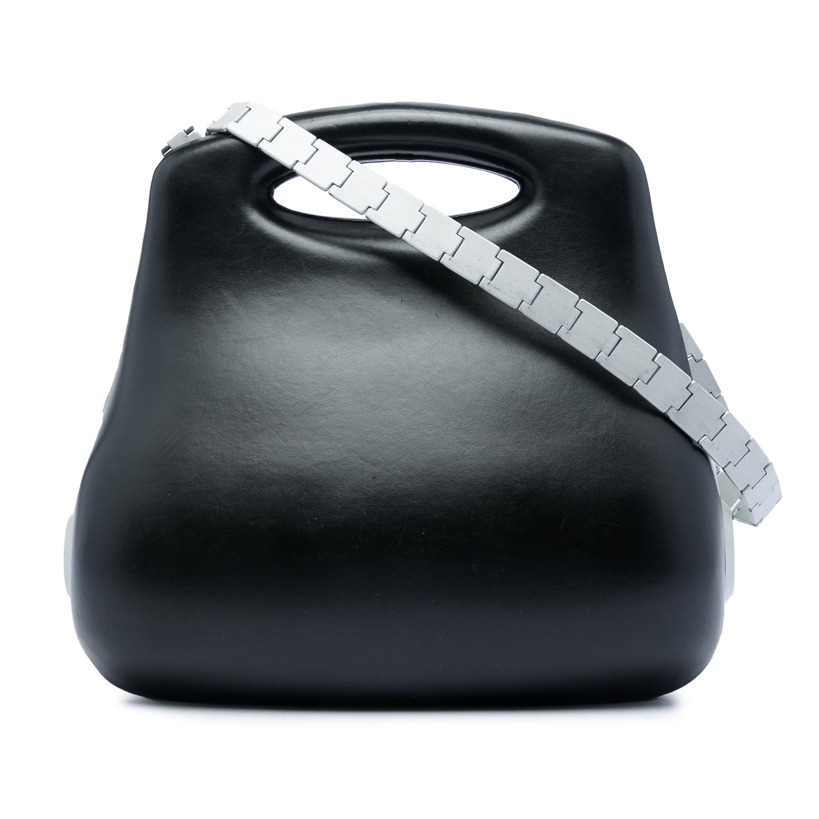 Chanel Millennium 2005 Lambskin Hard Case Satchel Black (1 of 5)