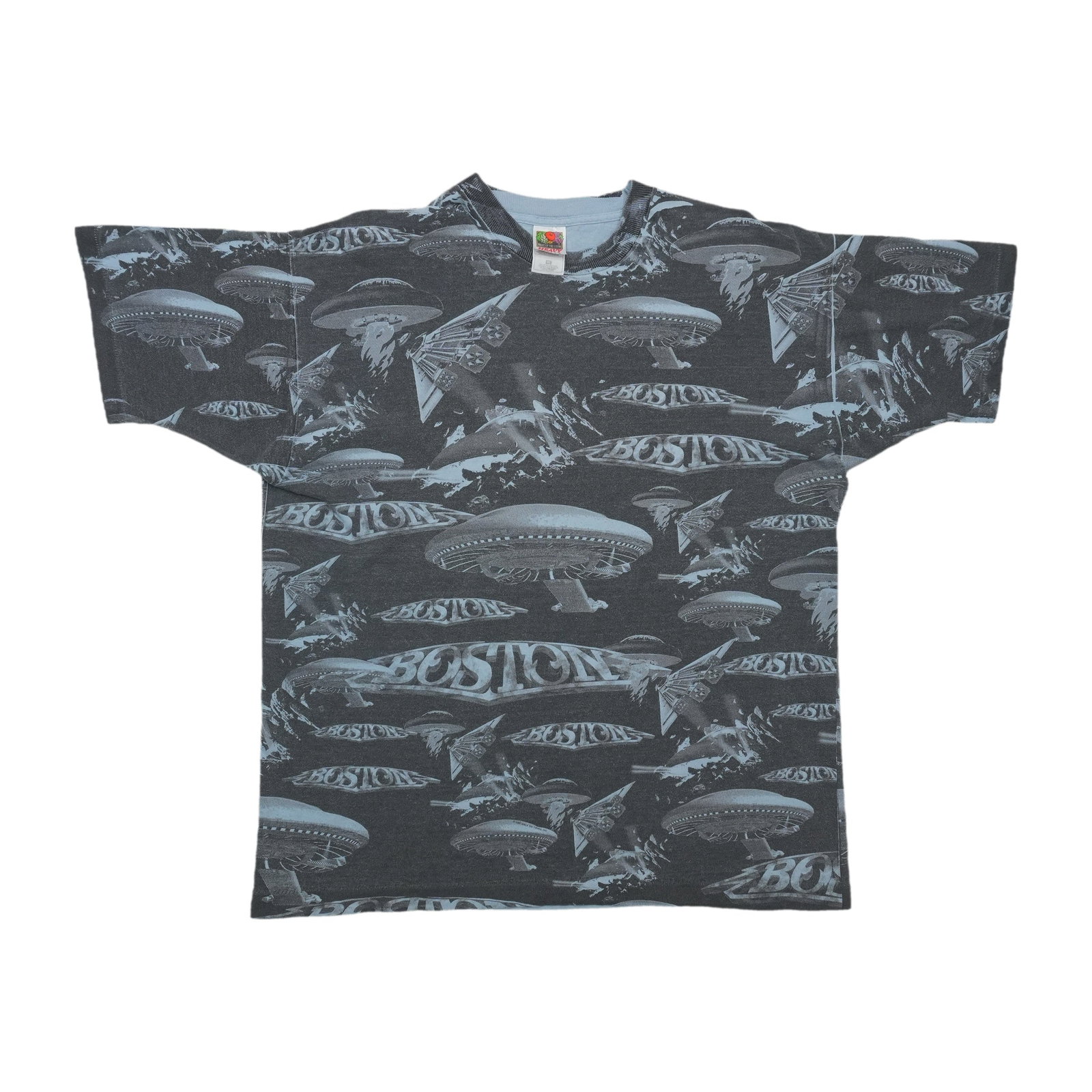 Vintage Boston 1997 All Over Print Cotton Shirt (1 of 4)