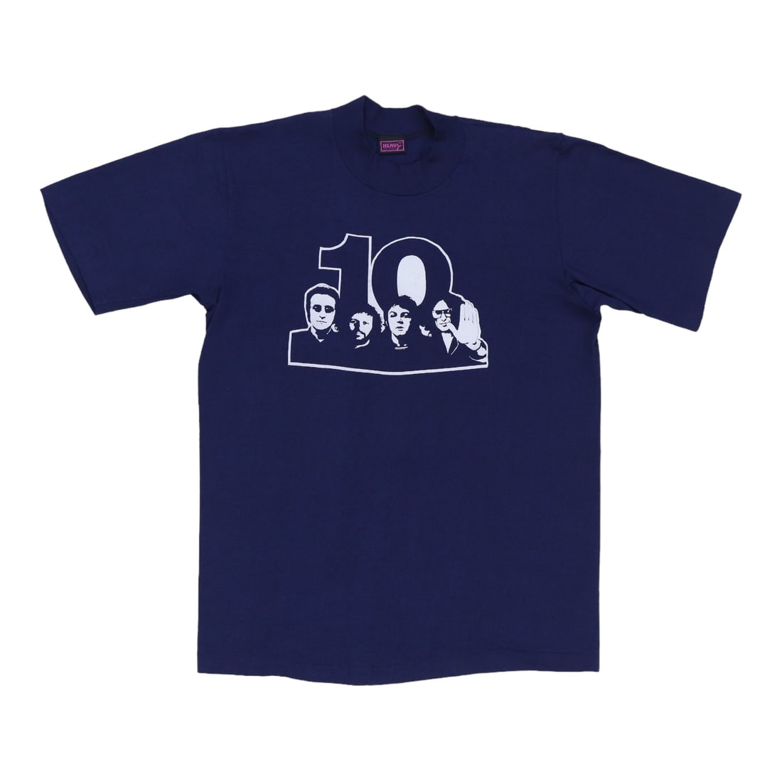 Blue 1974 The Beatles 10th Anniversary Cotton Shirt (1 of 4)