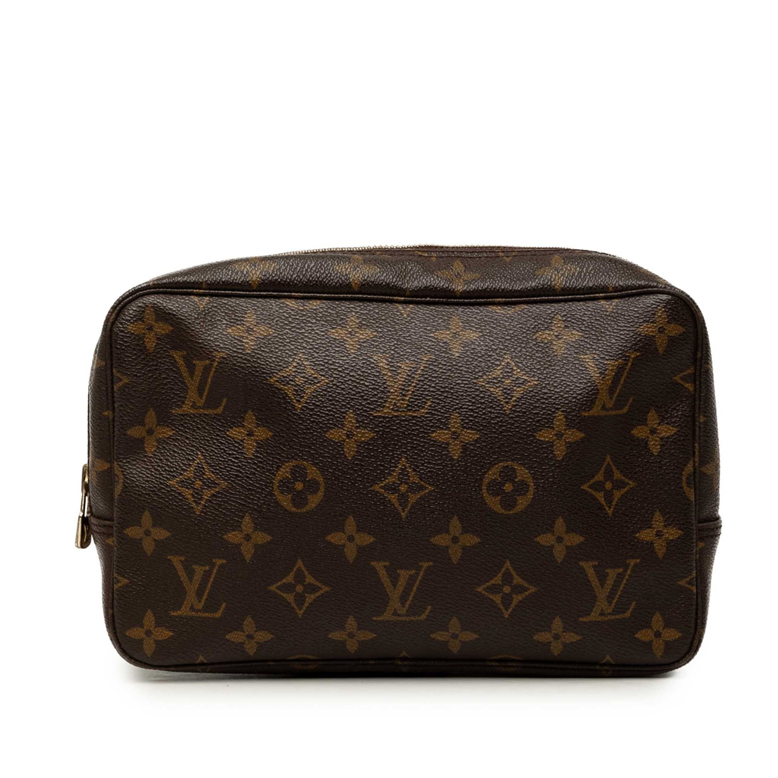 Louis Vuitton Trousse Toilette 23 Monogram Canvas Cosmetic Pouch: Louis Vuitton Trousse Toilette 23 Monogram Canvas Cosmetic Pouch Louis Vuitton Monogram Trousse Toilette 23 cosmetic pouch crafted in monogram canvas with a top zip closure and interior pockets. Made 