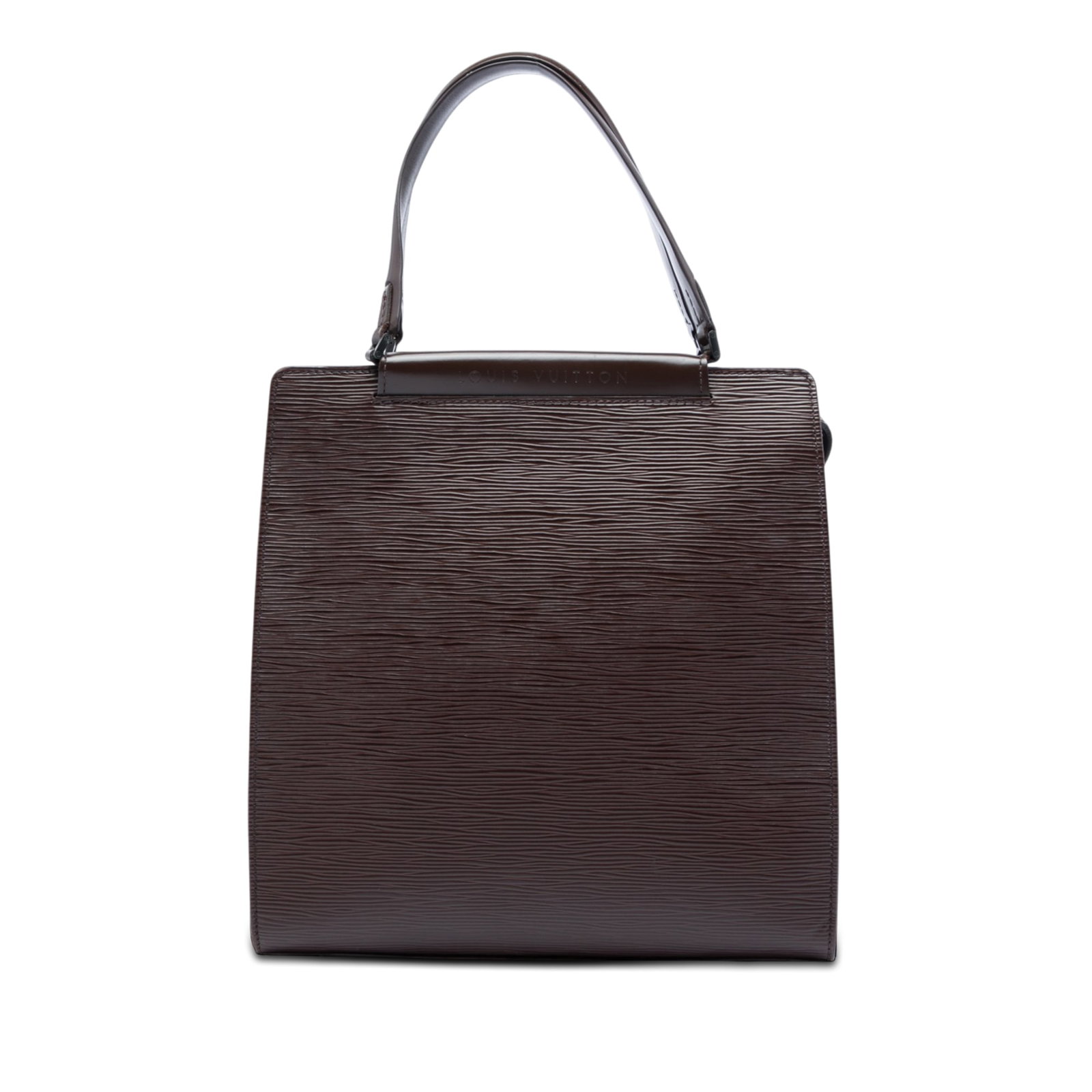 Louis Vuitton Figari MM Epi Leather Handbag Brown: Louis Vuitton Figari MM Epi Leather Handbag Brown Louis Vuitton Epi Figari MM handbag crafted in brown Epi leather with flat leather handles, a top zip closure, and an interior with zip and slip pocke