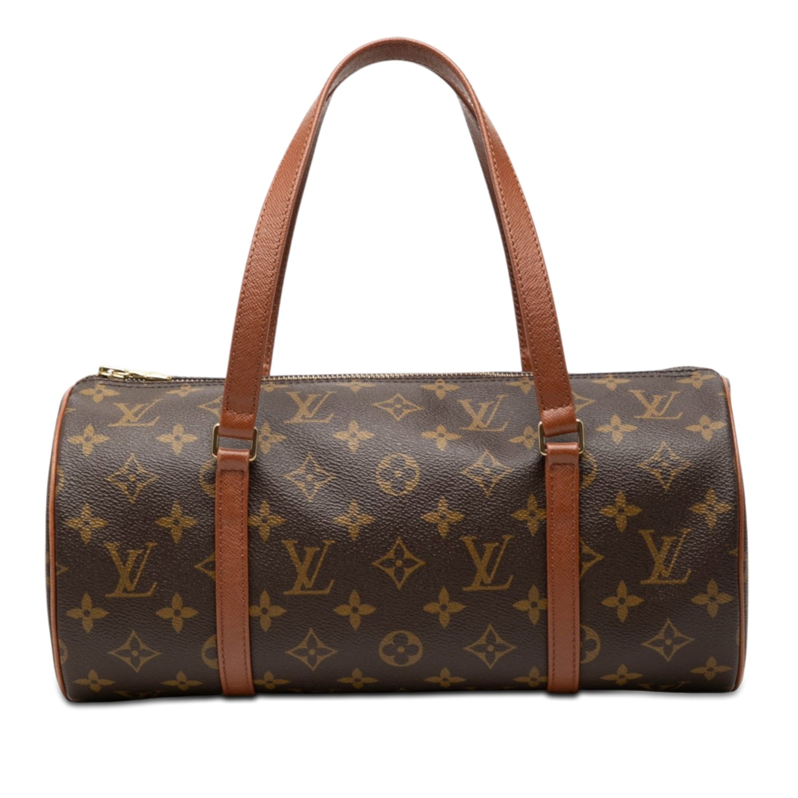 Louis Vuitton Papillon 30 Monogram Canvas Handbag: Louis Vuitton Papillon 30 Monogram Canvas Handbag Louis Vuitton Monogram Papillon 30 bag crafted with a monogram canvas body, flat leather handles, and a top zip closure. Made in France. Condition is 