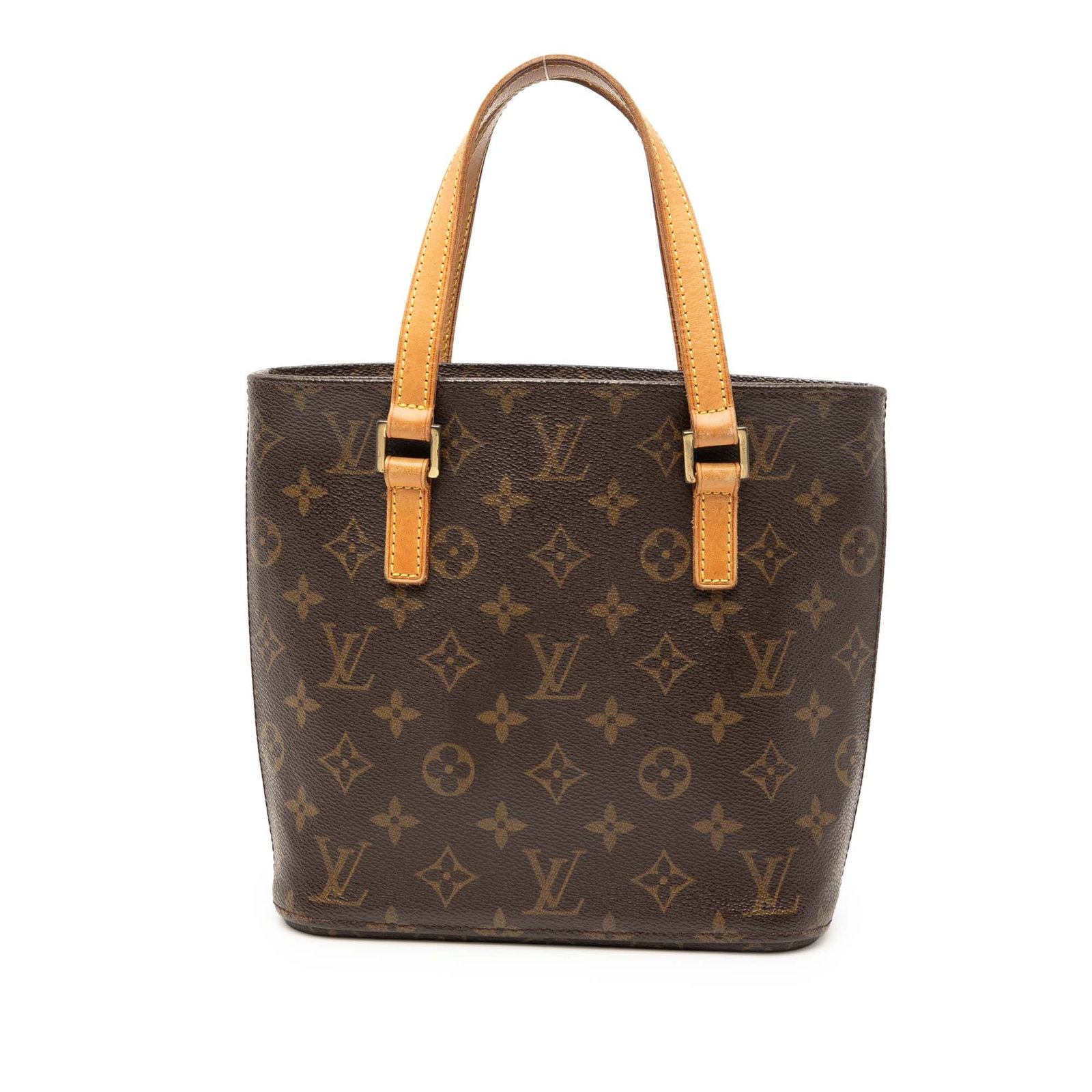 Louis Vuitton Vavin PM Brown Monogram Canvas Shoulder Bag: Louis Vuitton Vavin PM Brown Monogram Canvas Shoulder Bag The Louis Vuitton Monogram Vavin PM features the iconic monogram canvas, flat vachetta leather straps, an open top with snap closure, and an i