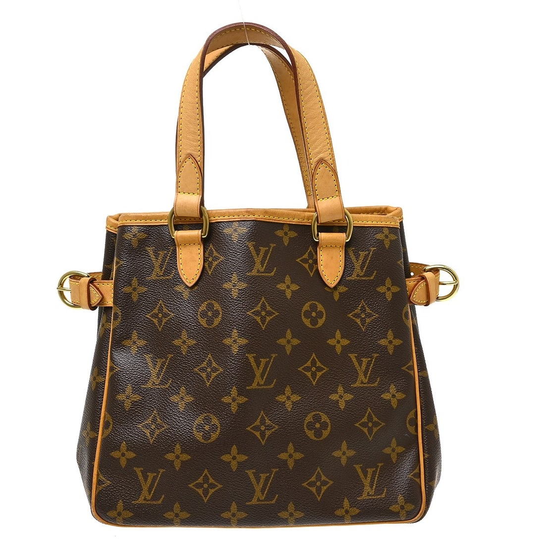 Louis Vuitton Batignolles Monogram Canvas Tote Bag M51156: Louis Vuitton Batignolles Monogram Canvas Tote Bag M51156 Vintage Louis Vuitton Batignolles tote handbag in brown Monogram canvas with leather trim and double handles. This medium tote features a hook