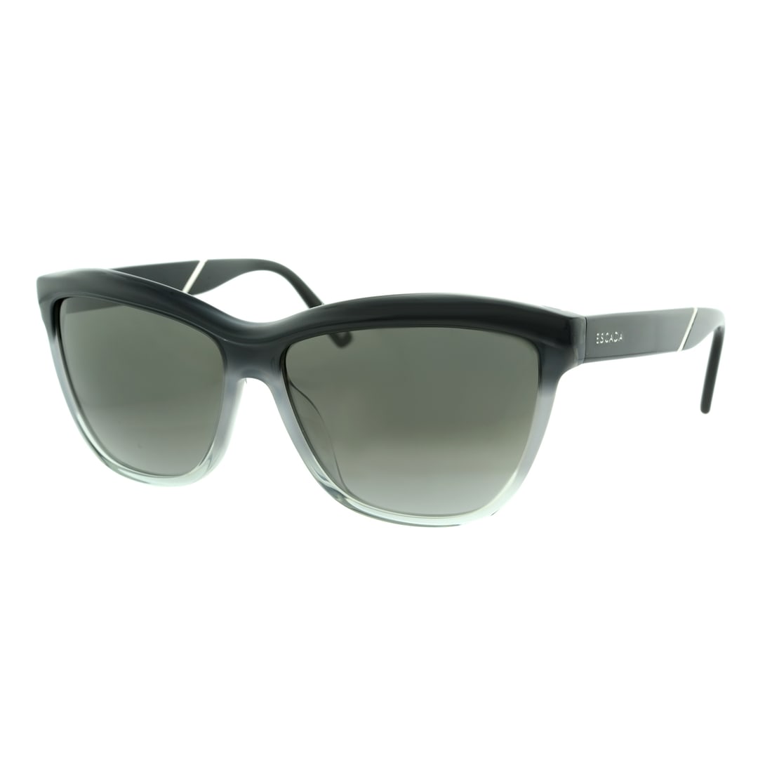 Escada SES 314 Black Gradient Women's Sunglasses with UV Protection: Escada SES 314 Black Gradient Women's Sunglasses with UV Protection Elevate your eyewear collection with these stylish Escada sunglasses, perfect for women who appreciate a blend of elegance and prote