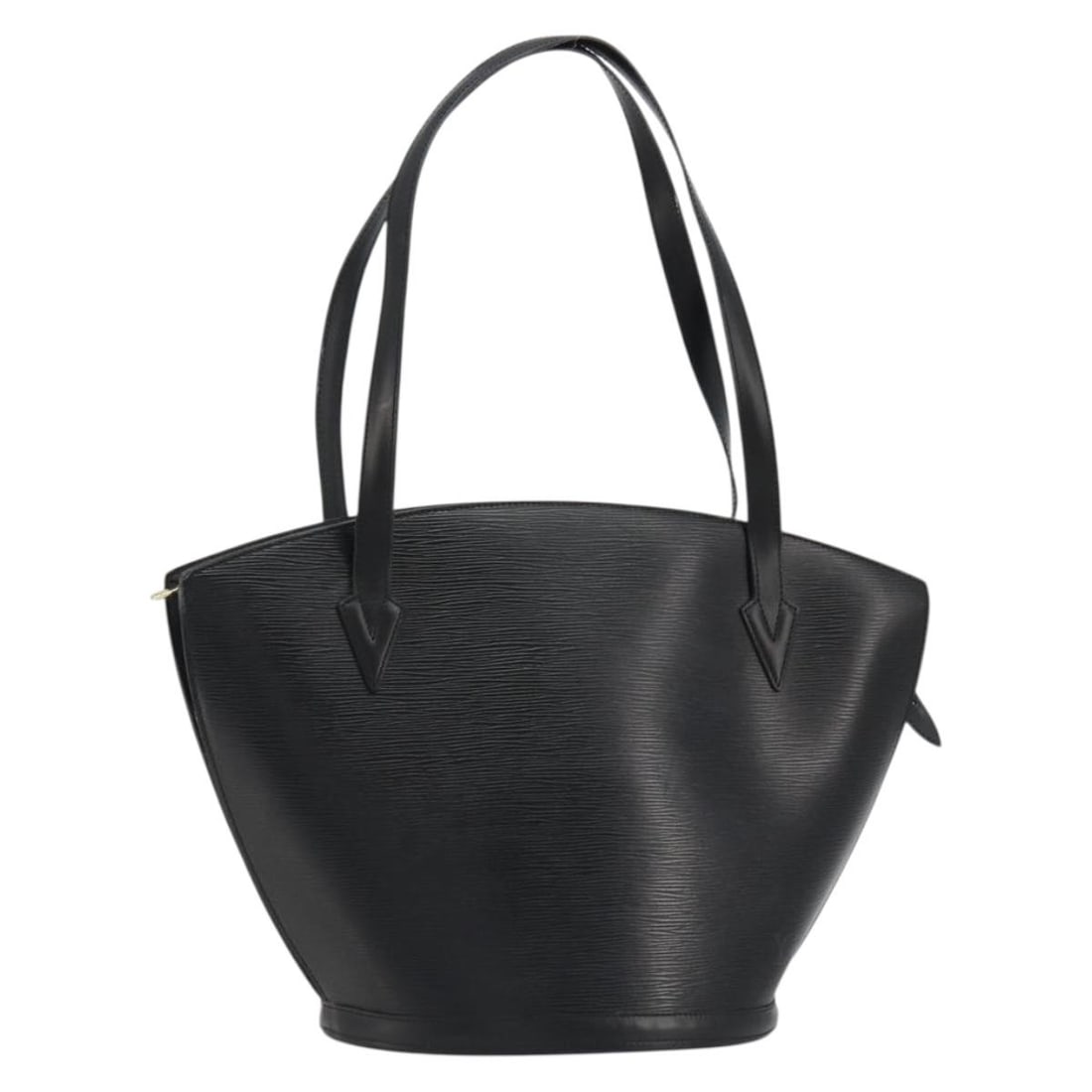 Louis Vuitton M52262 Saint Jacques Epi Leather Shoulder Bag Black: Louis Vuitton M52262 Saint Jacques Epi Leather Shoulder Bag Black Louis Vuitton Epi Saint Jacques Shopping Shoulder Bag in black Epi leather, made in France. This women's shoulder bag features the Sai