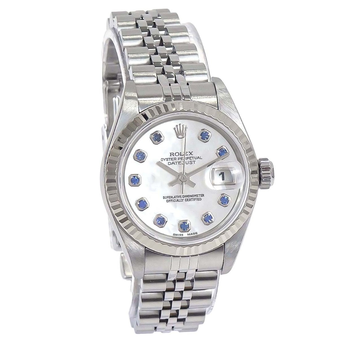 Rolex Datejust 79174NGS Women's 26mm Stainless Steel Wristwatch: Rolex Datejust 79174NGS Women's 26mm Stainless Steel Wristwatch Rolex Oyster Perpetual Datejust Ref. 79174NGS wristwatch with a classic analog design. This women's watch features a stainless steel cas