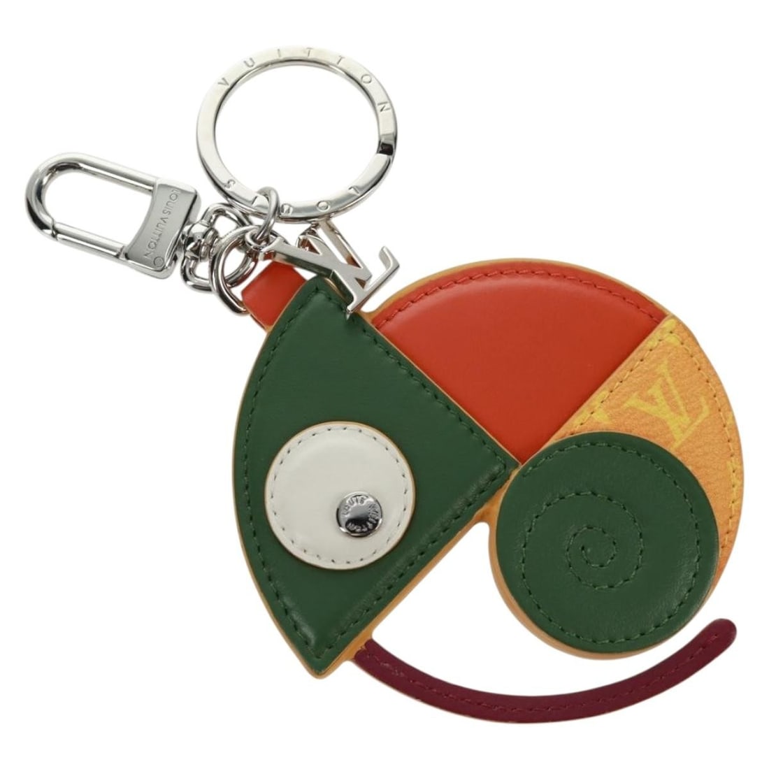 Louis Vuitton M02239 Monogram Chameleon Bag Charm Yellow Green (1 of 15)