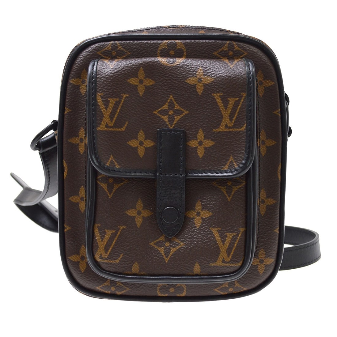 Louis Vuitton Christopher M69404 Monogram Macassar Crossbody Wallet Bag (1 of 7)