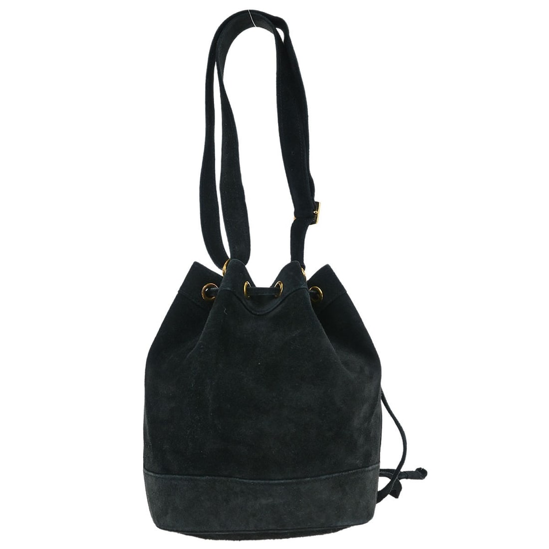 Hermes Market PM Black Doblis Bucket Shoulder Bag Vintage: Hermes Market PM Black Doblis Bucket Shoulder Bag Vintage Vintage Hermes Market PM bucket shoulder bag in black Doblis leather with an adjustable strap and leather lining. This women's casual bag show