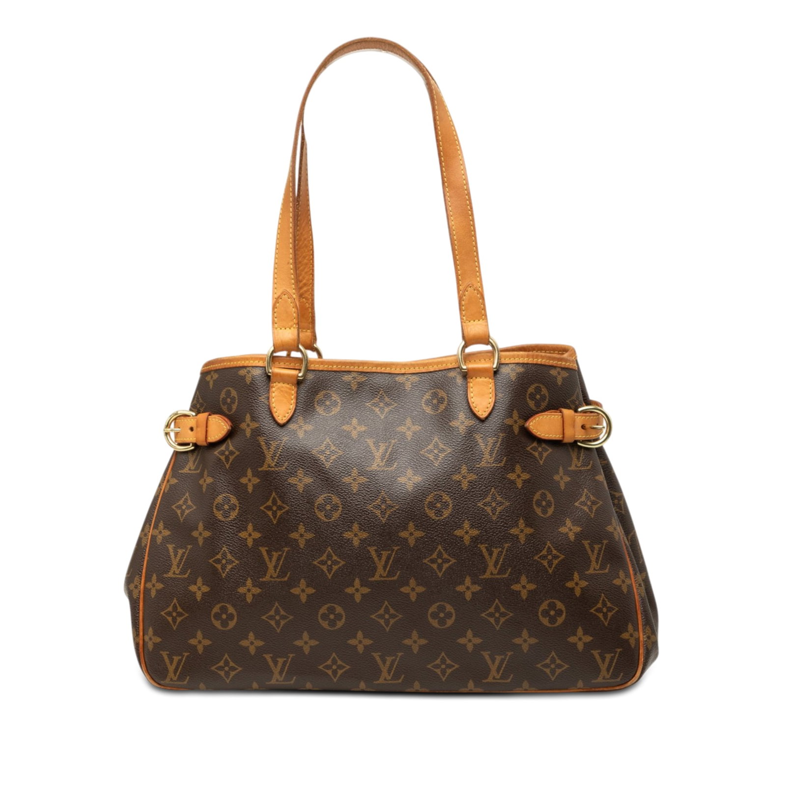 Louis Vuitton Batignolles Horizontal Monogram Shoulder Bag Brown (1 of 8)
